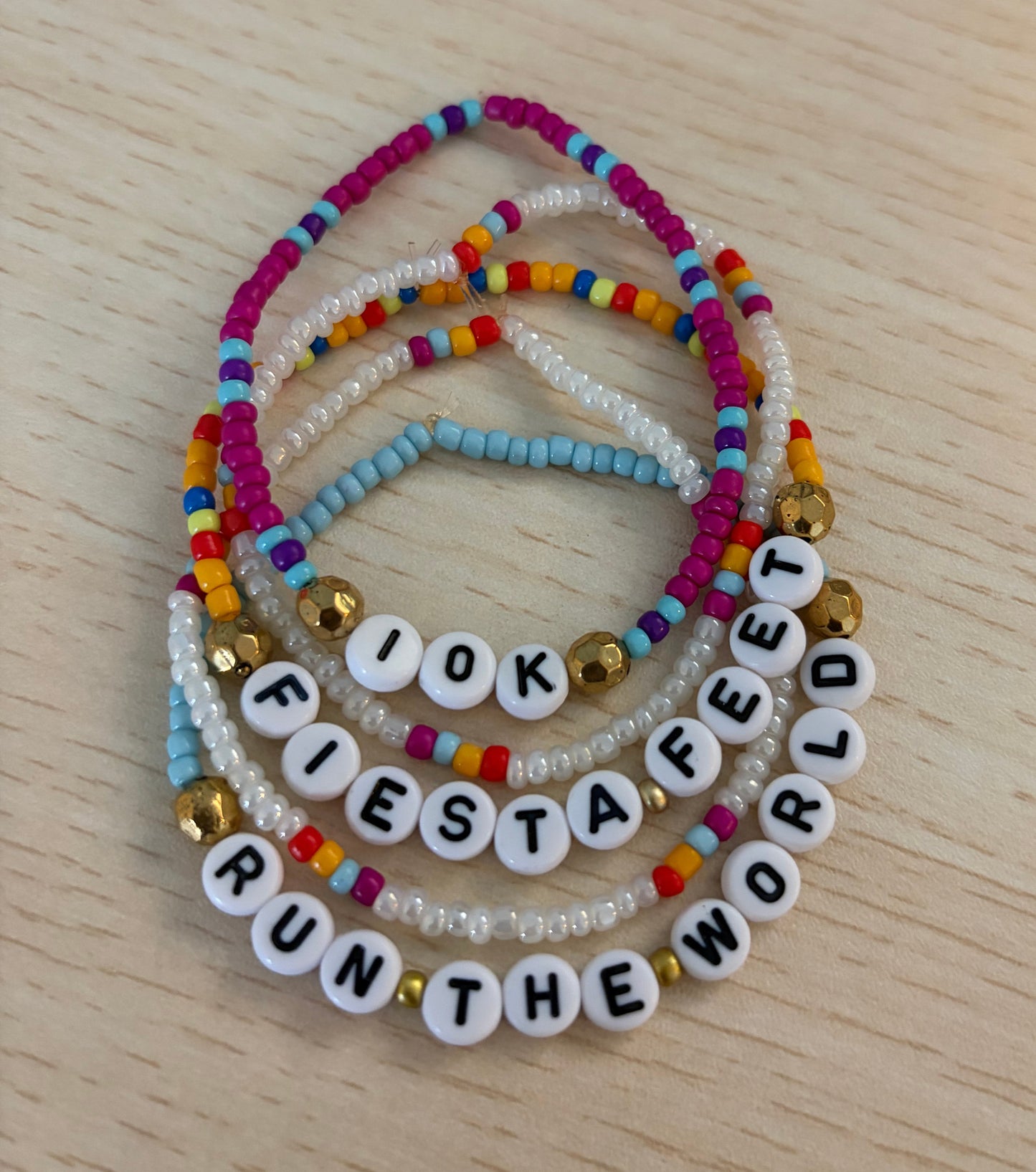 10k Friendship Bracelet Stack: Wine & Dine 2026