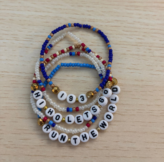 Challenge Friendship Bracelet Stack: Wine & Dine 2026